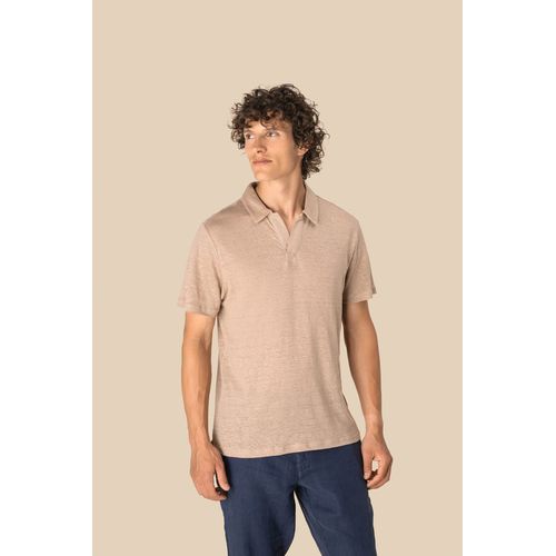 Polo en lin homme - 1