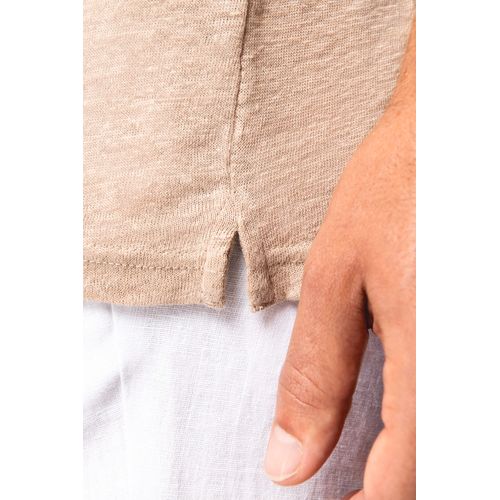 Polo en lin homme - 7
