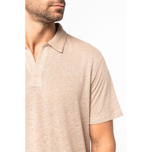 Polo en lin homme - 5