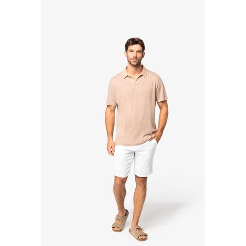 Polo en lin homme - 2