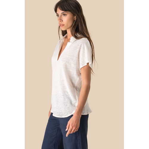 Polo en lin femme - 4