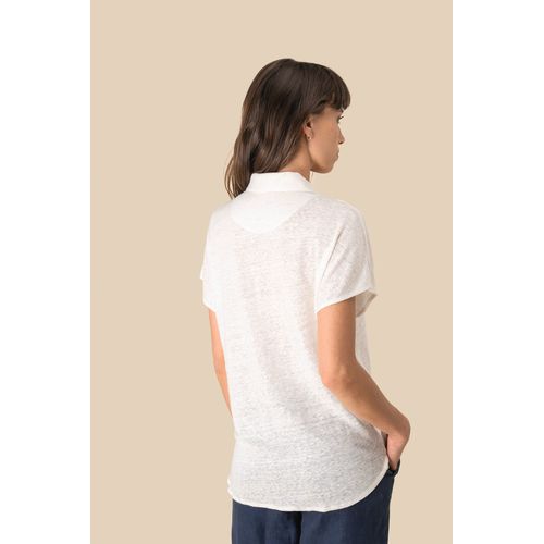Polo en lin femme thumbnail 5