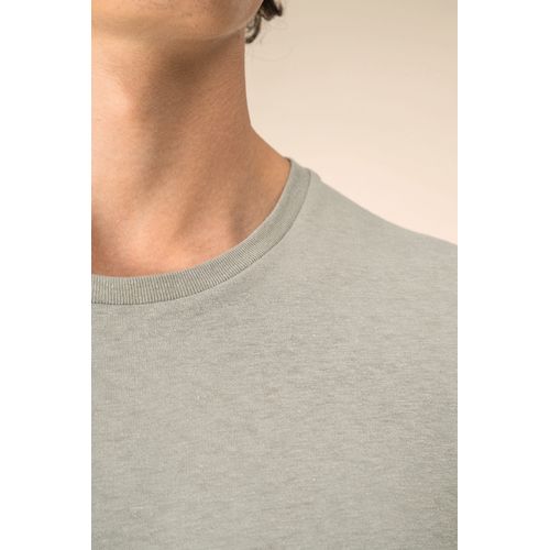 T-shirt écoresponsable en coton bio et lin unisexe - 8