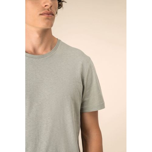 T-shirt écoresponsable en coton bio et lin unisexe - 7