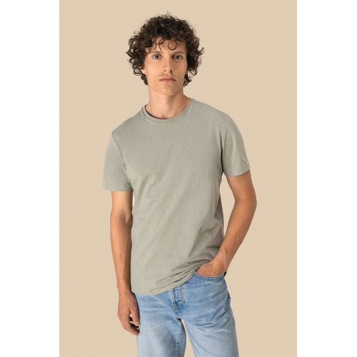 T-shirt écoresponsable en coton bio et lin unisexe - 5