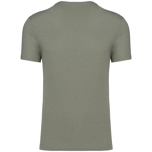 T-shirt écoresponsable en coton bio et lin unisexe - 9