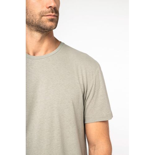 T-shirt écoresponsable en coton bio et lin unisexe - 6