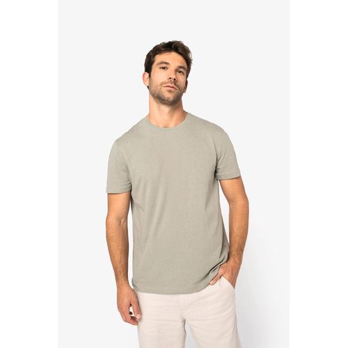 T-shirt écoresponsable en coton bio et lin unisexe - 3