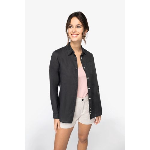 Chemise en lin femme - 8