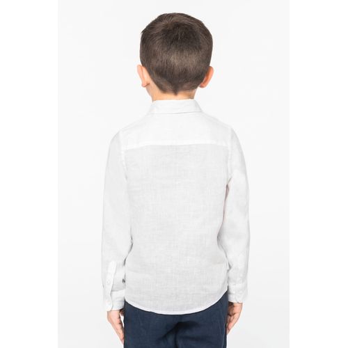 Chemise en lin enfant thumbnail 4