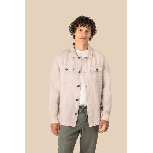 Surchemise délavée en lin homme - 1