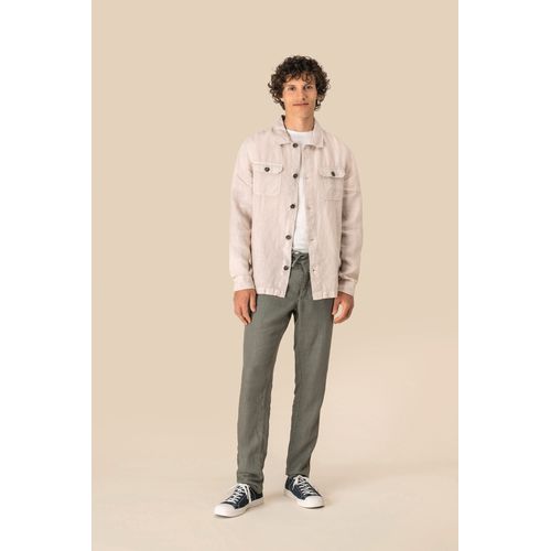 Surchemise délavée en lin homme - 2