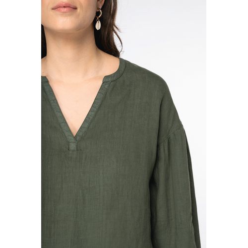 Blouse en lin femme - 5