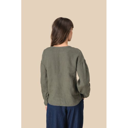 Blouse en lin femme - 5
