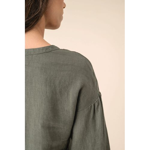Blouse en lin femme - 7