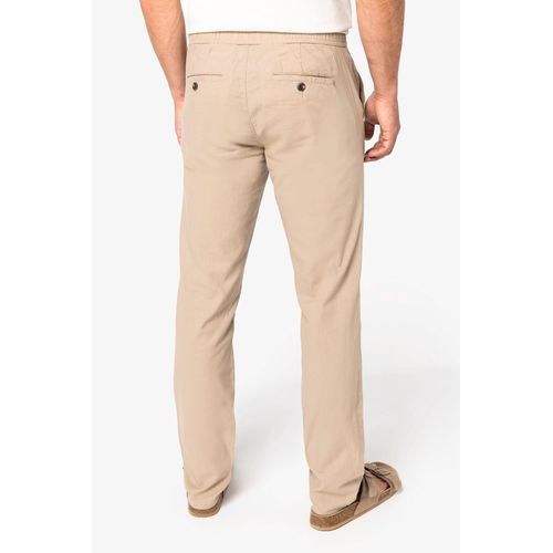Pantalón ecorresponsable lino y algodón orgánico hombre