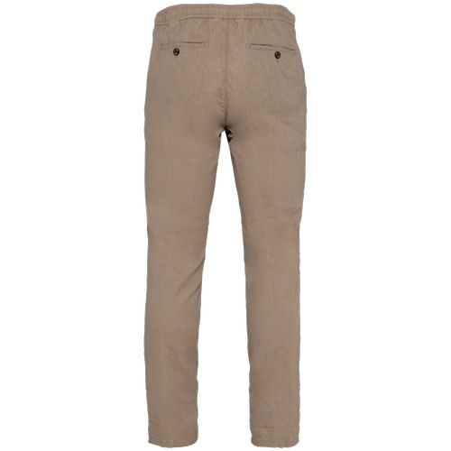 Pantalón ecorresponsable lino y algodón orgánico hombre