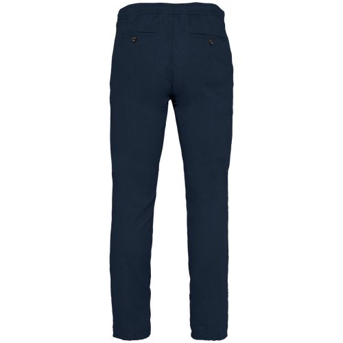 Pantalon écoresponsable en lin et coton bio homme - 10
