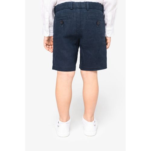 Bermuda en lin enfant - 4