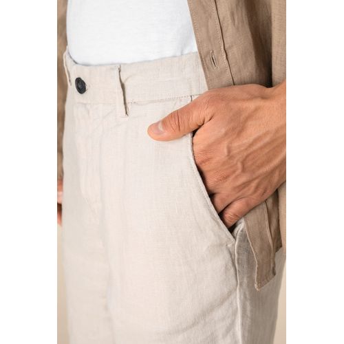 Bermuda en lin homme - 8