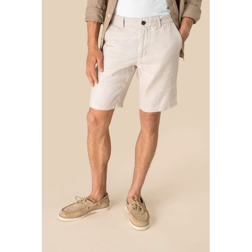 Bermuda en lin homme