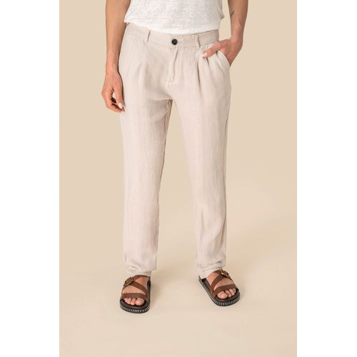 Pantalon en lin femme - 1