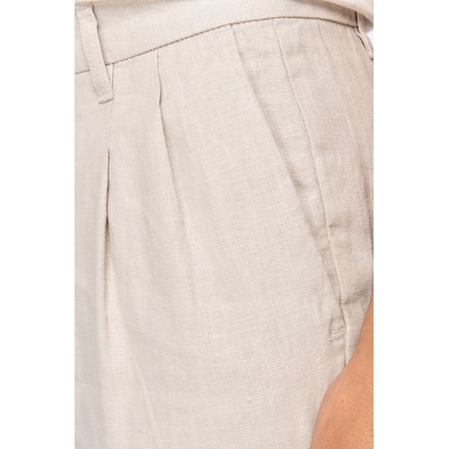 Pantalon en lin femme - 8