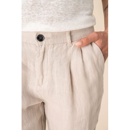 Pantalón de lino mujer