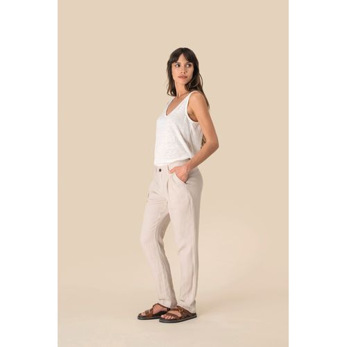 Pantalón de lino mujer