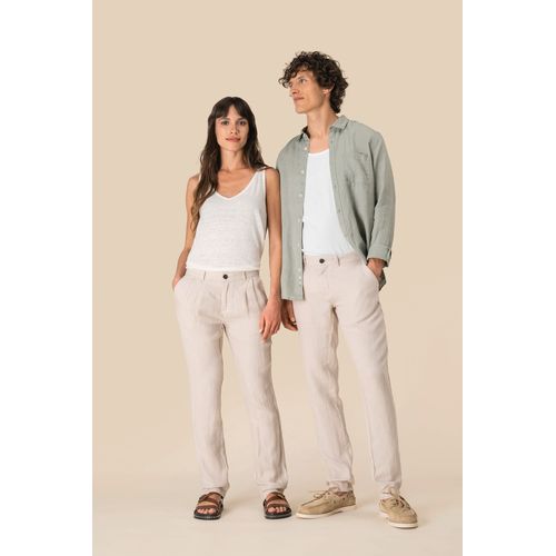Pantalón de lino mujer