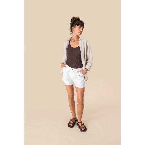 Short en lin femme - 4