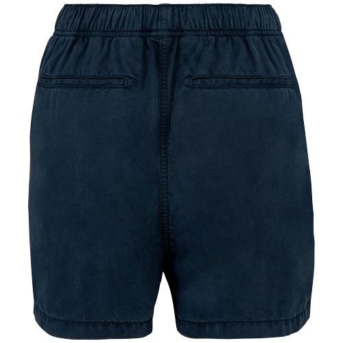 Short écoresponsable délavé en lyocell femme - 8