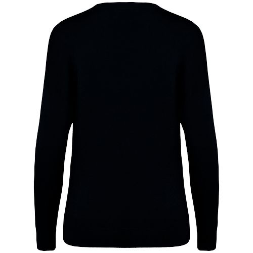 Pull écoresponsable col V en lyocell femme - 8