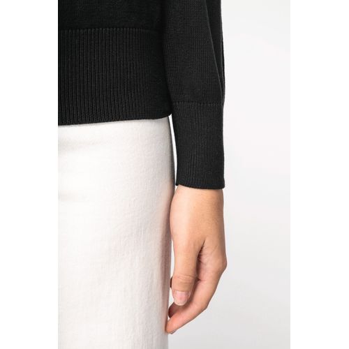 Pull écoresponsable col V en lyocell femme - 7