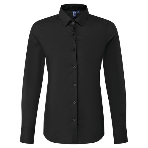 Chemise popeline RECYCLIGHT à manches longues pour femme - 2