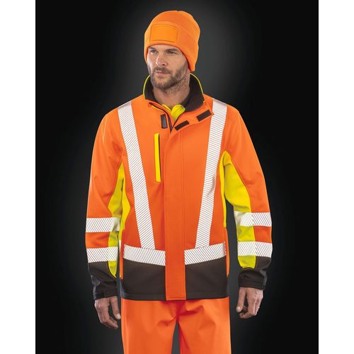 Veste softshell de sécurité recyclé 3 couches