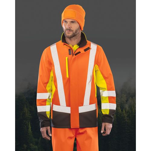 Veste softshell de sécurité recyclé 3 couches - 1