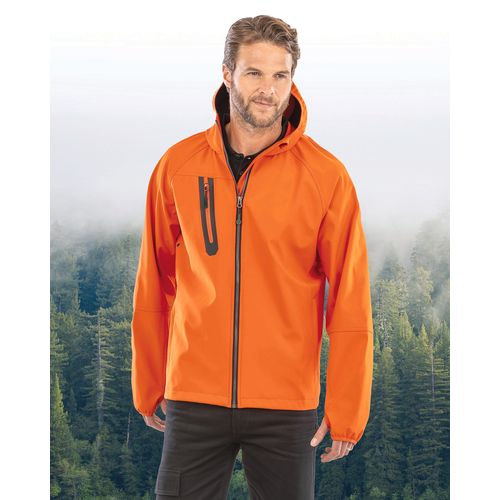 Veste Softshell 3 couches recyclée à capuche unisexe - 1