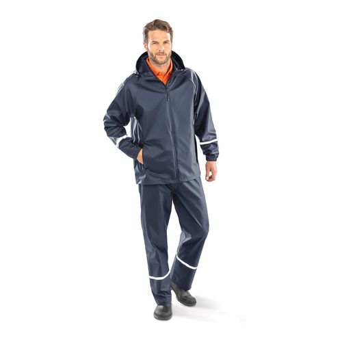 Veste imperméable Prism PU avec bandes réfléchissantes - 12
