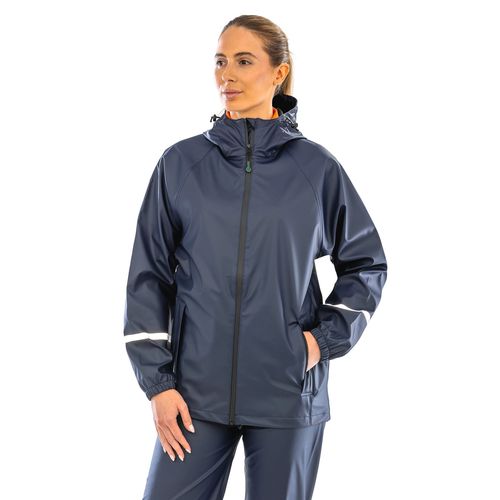 Veste imperméable Prism PU avec bandes réfléchissantes