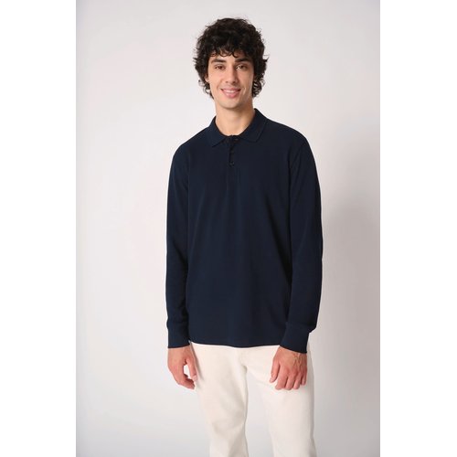 Polo piqué LSL homme - 1