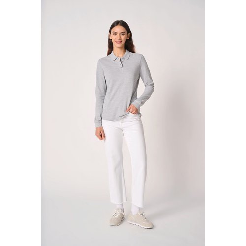 Polo piqué LSL femme - 5