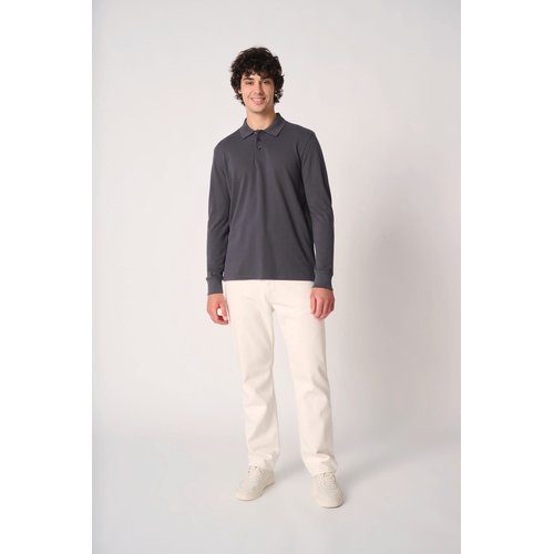 Polo piqué LSL homme - 5