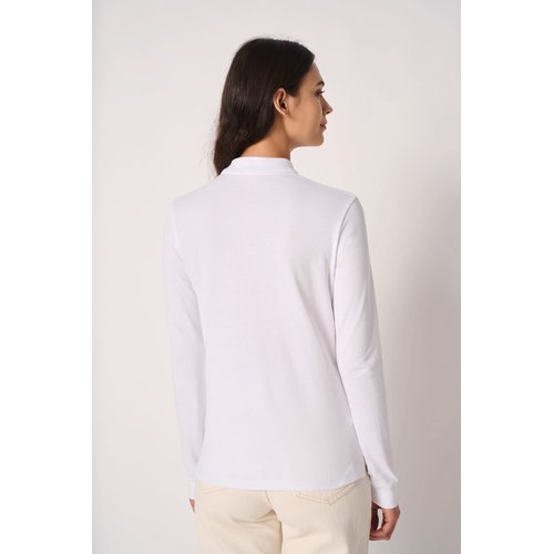 Polo piqué LSL femme - 2