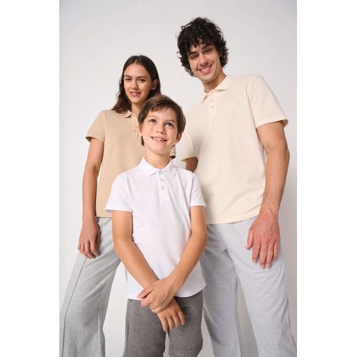 Polo punto piqué mujer