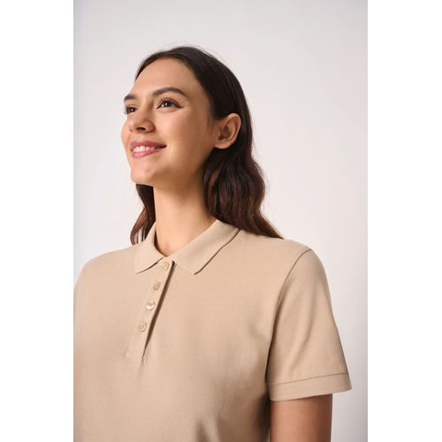 Polo punto piqué mujer