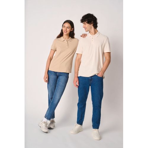 Polo punto piqué mujer