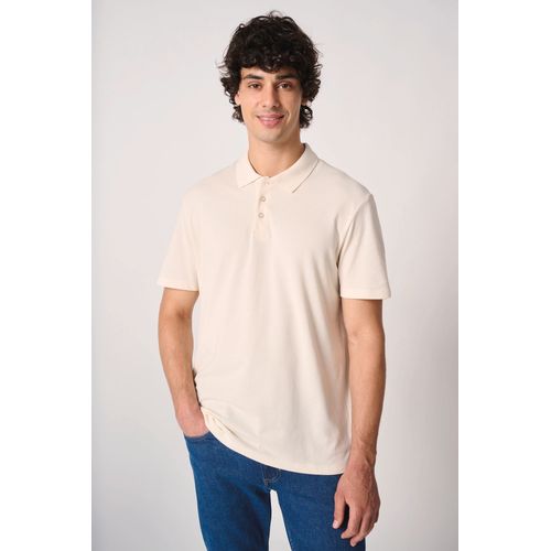 Polo punto piqué hombre