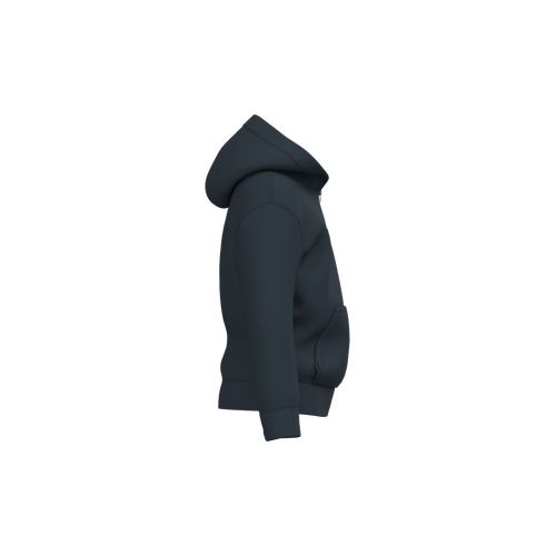 Sweat-shirt recyclé zippé à capuche enfant