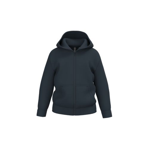 Sweat-shirt recyclé zippé à capuche enfant